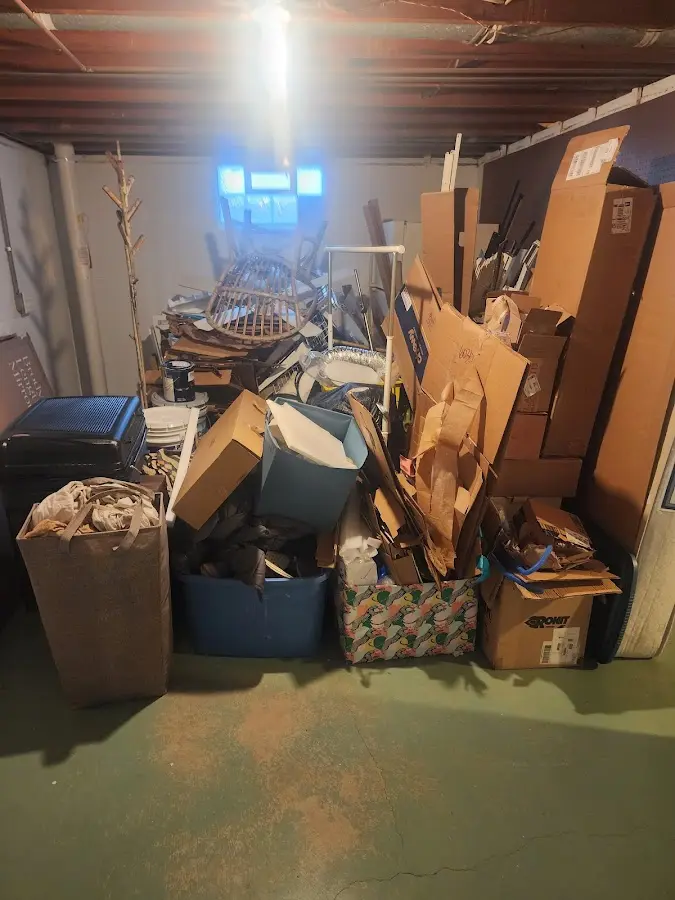 Roll-off dumpster container at job site for Yard Waste Dumpster Rental in Nocatee